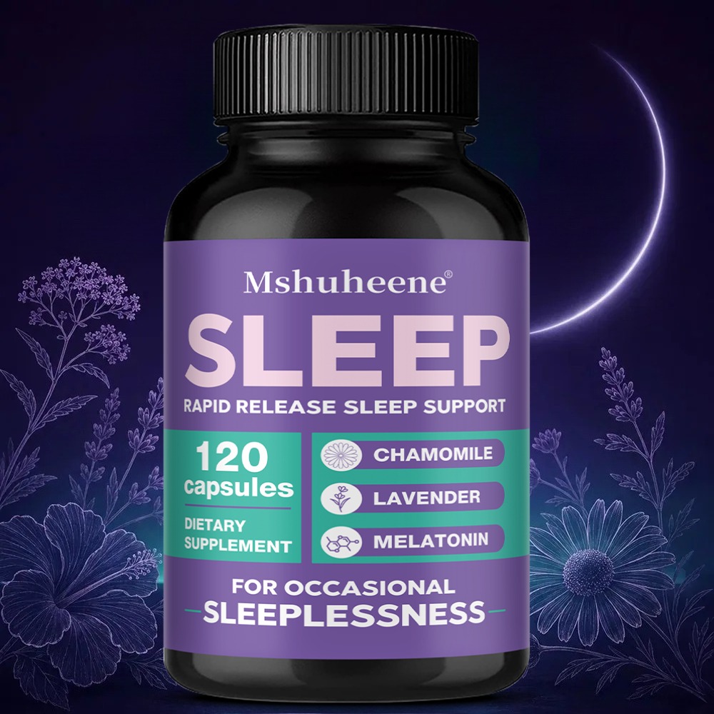 Valerian Root Capsule - Melatonine 5g + Valeriaanwortel voor slaap,