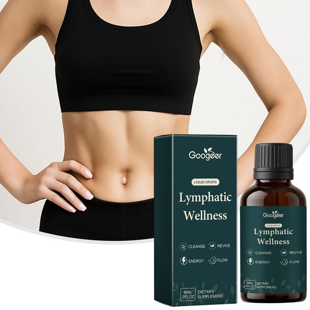 Herbal Wellness Drops - Lymfatische ondersteuning Kruidendruppels Natuurlijke lymfatische welzijnstinctuur
