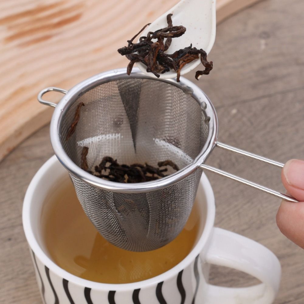 Nettle Leaf Tea - Extra fijnmazig roestvrijstalen theezeefje Losbladige theeverspreider