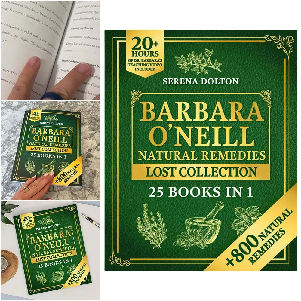 Herbal Wellness Book - 2098 Kruidenremedies Verloren verzamelboek Zelfgenezend recept