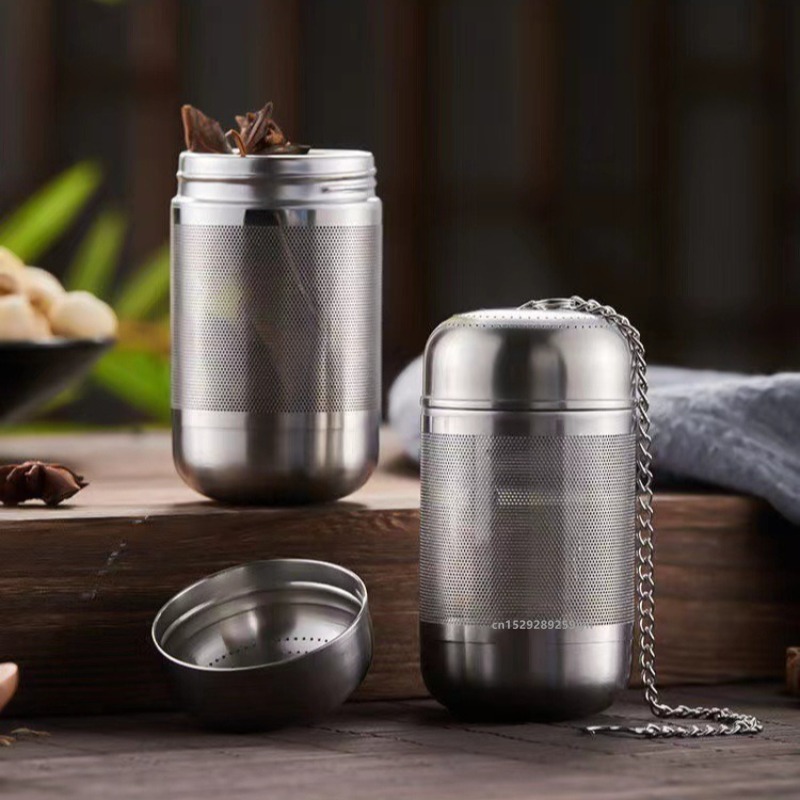 Nettle Leaf Tea - 1pc Thee-ei, 304 roestvrijstalen theezeef, herbruikbare