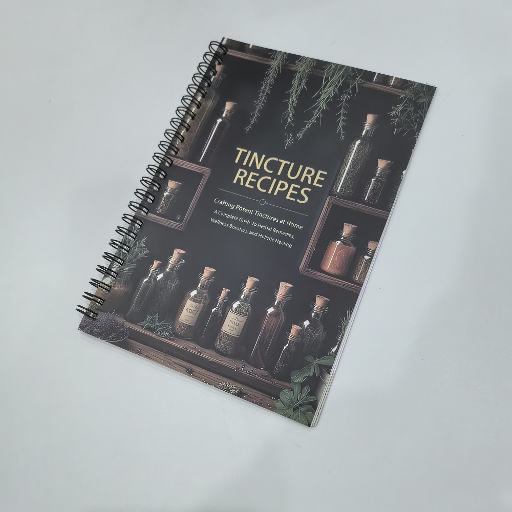 Herbal Wellness Book - Tinctuurrecepten Boek Crafting Krachtige tinnen thuis