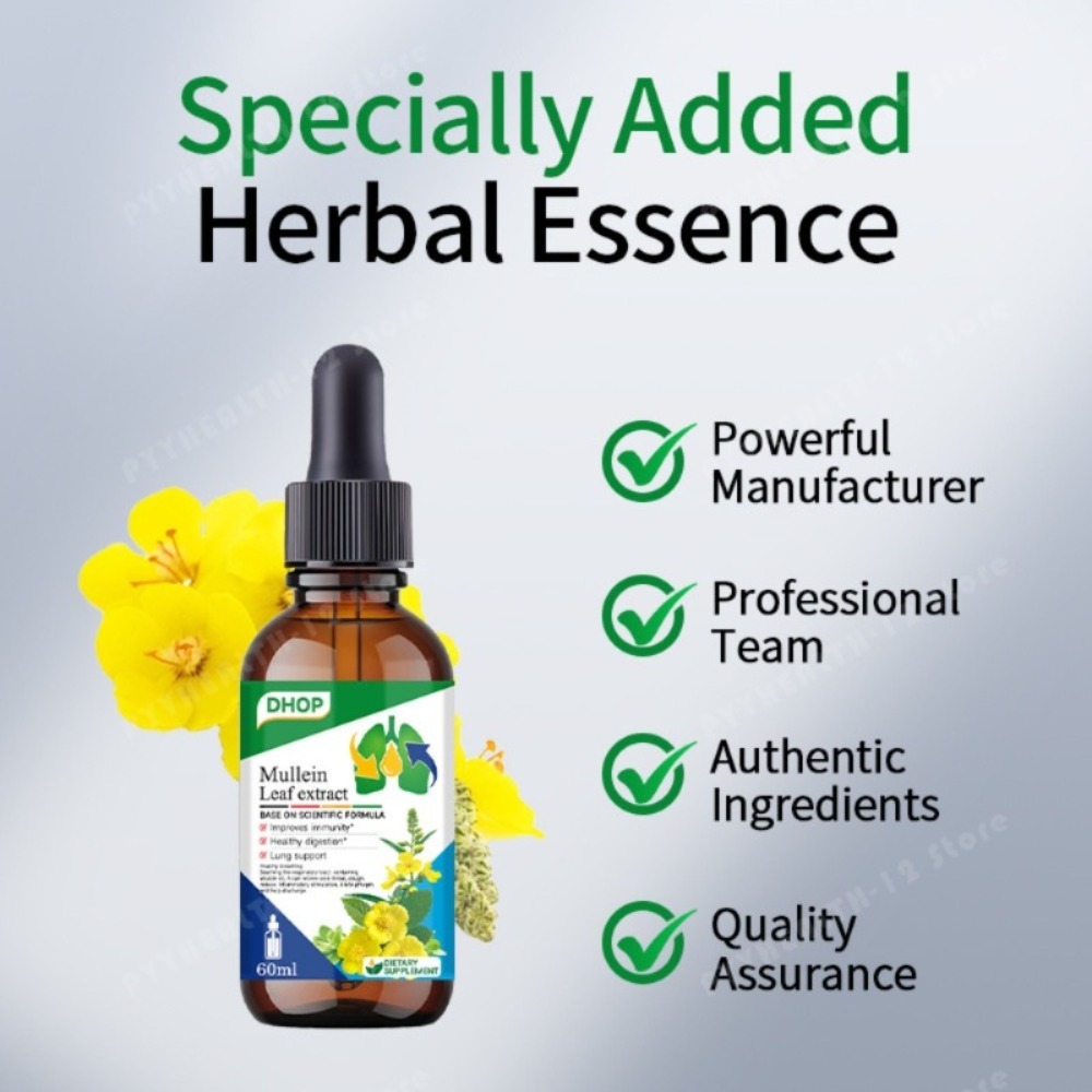 Mulleinblad Extract Druppels 6 - Herbal Wellness Drops recensie en prijs
