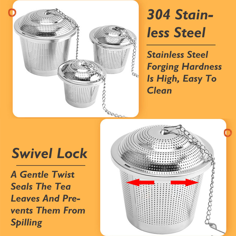304 roestvrij staal theefilter - Nettle Leaf Tea recensie en prijs
