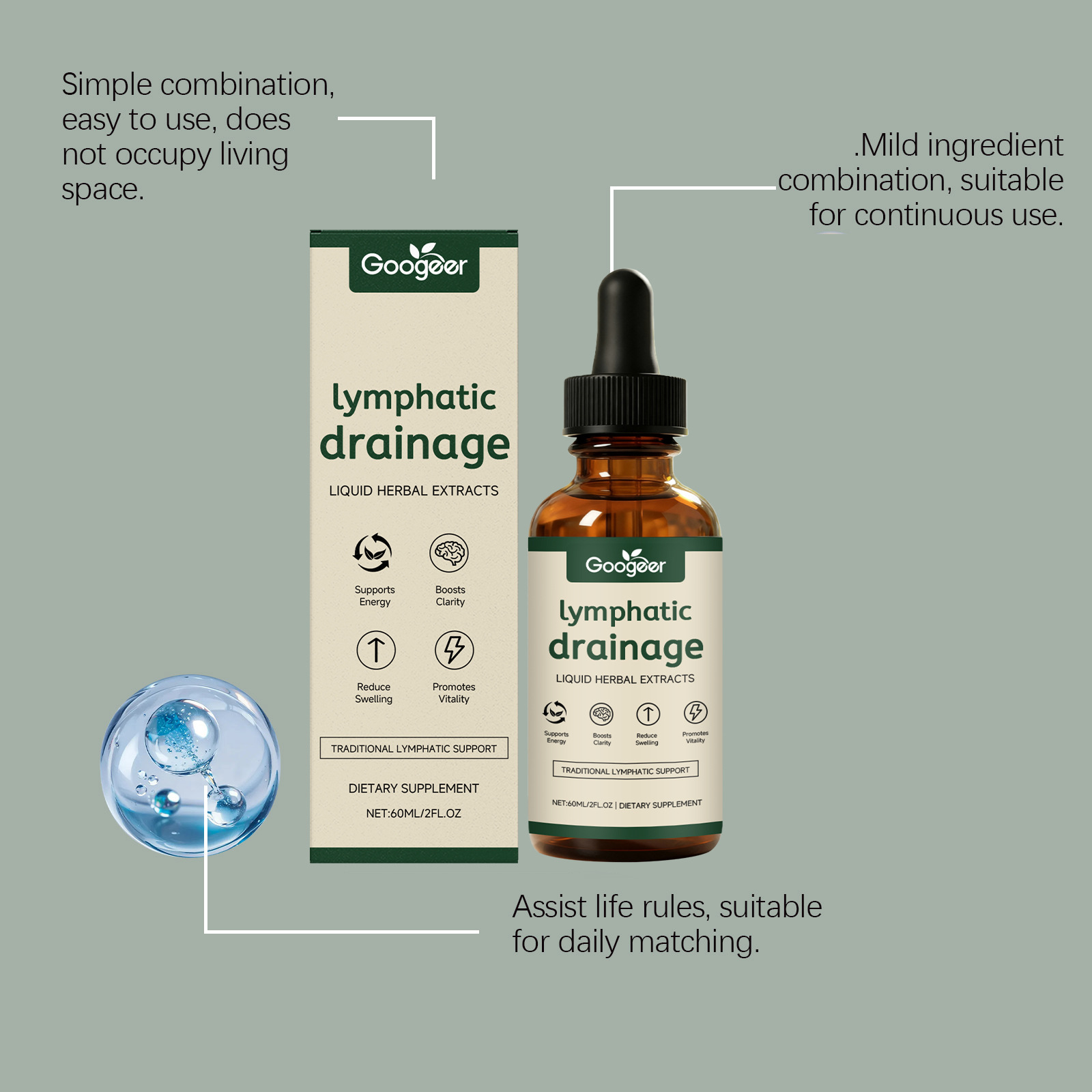Lymfedrainage Druppels 11-in-1 - Herbal Wellness Drops recensie en prijs