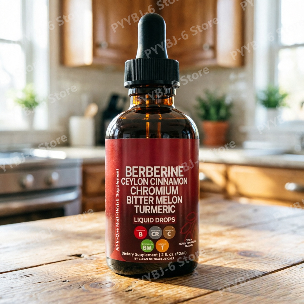 Berberine Chroom Kurkuma Ginse - Herbal Wellness Drops recensie en prijs