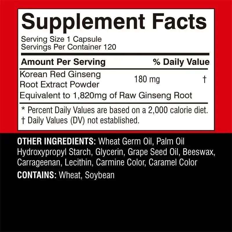 Koreaans rood ginseng-suppleme - Valerian Root Capsule recensie en prijs