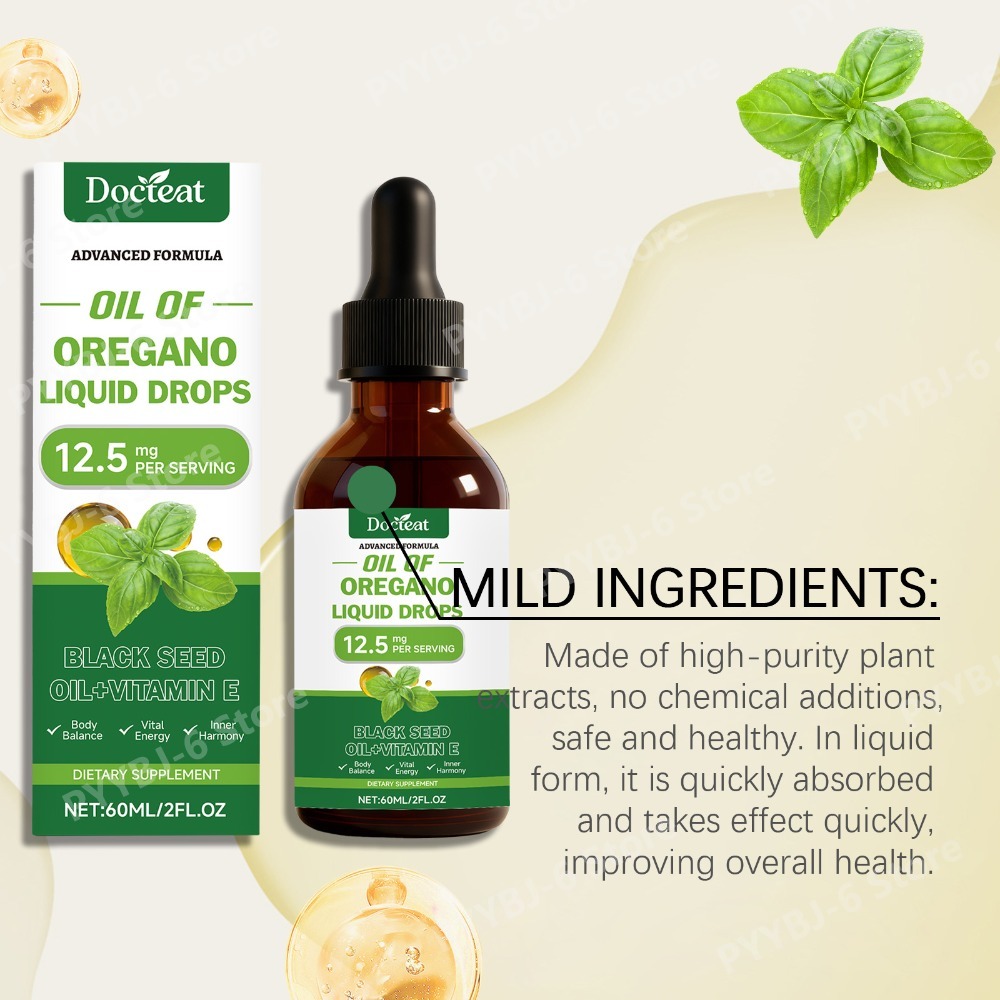 Oregano-olie vloeibare druppel - Herbal Wellness Drops recensie en prijs