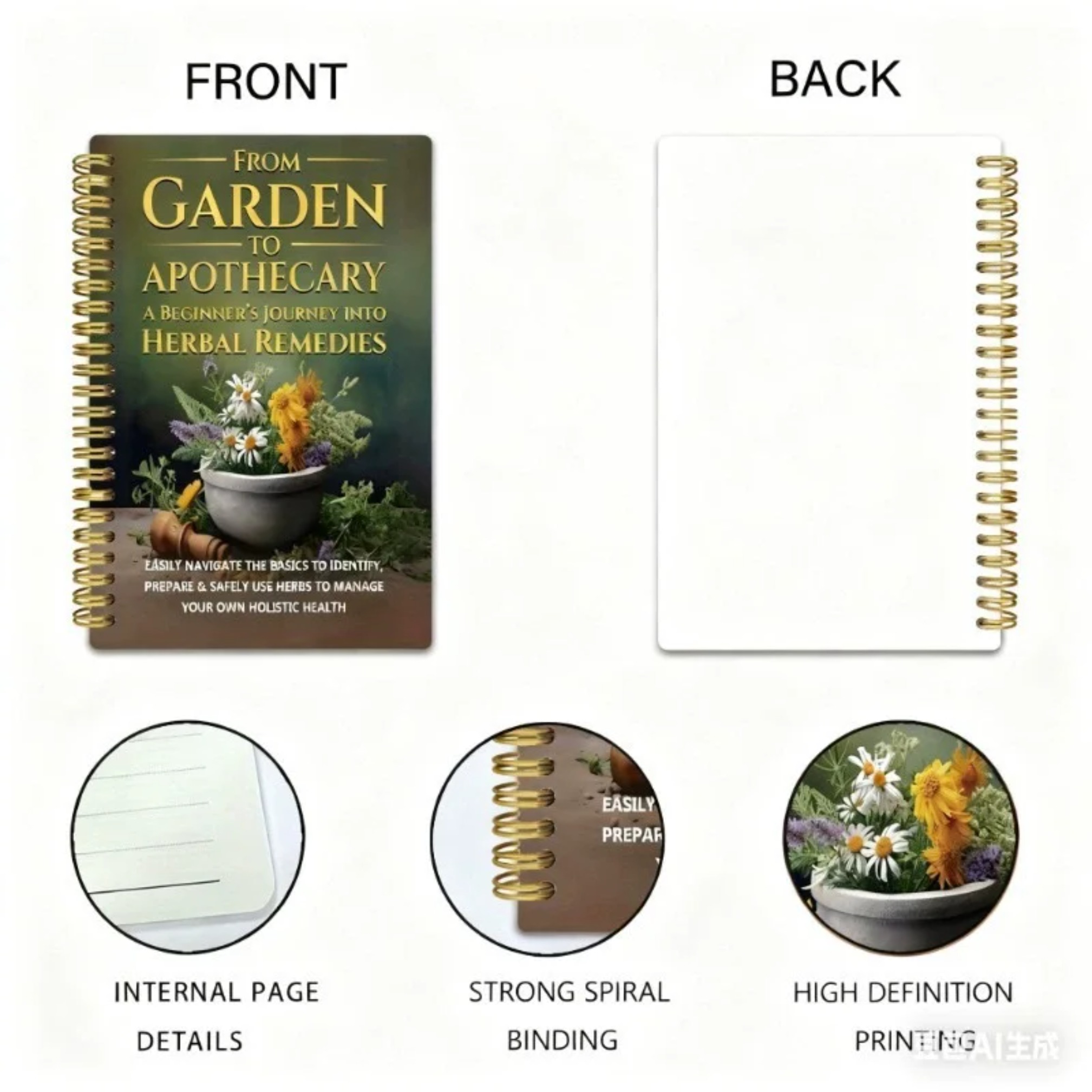 Van tuin tot apotheek: Een beg - Herbal Wellness Book recensie en prijs