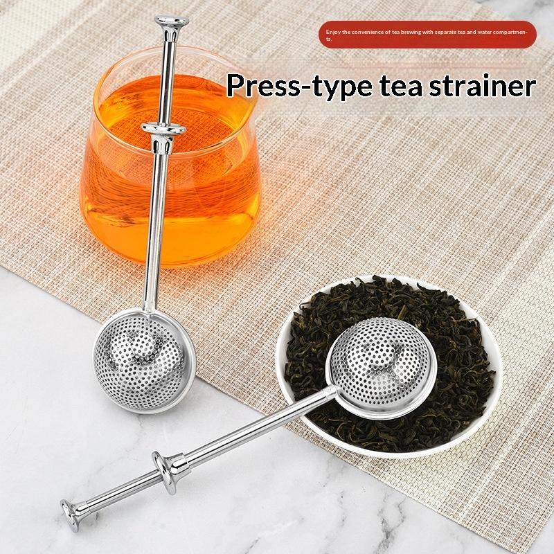Thee-ei met lange steel van ro - Nettle Leaf Tea recensie en prijs